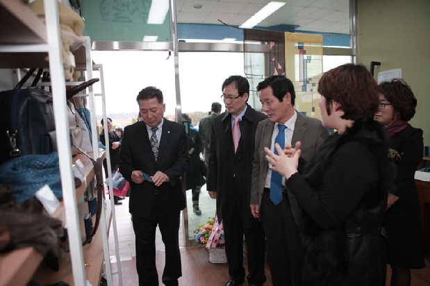 나주시 천연염색공방 개관식