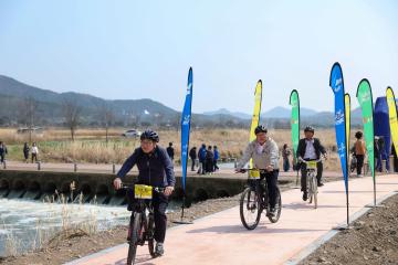 2026. 4. 2. 지석천 자전거길 개통식